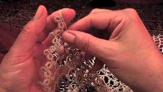 Tatting the Butterfly Doily [upl. by Euton]