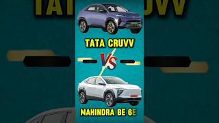 Tata vs mahindra 🚨carshortscomparisonev [upl. by Shaylynn]