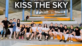 Kiss the Sky Eastvara Line Dance Community  andreclassic Management Every Thursday 430pm [upl. by Liebermann]