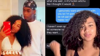 Zaire Wade Exposed On TikTok For Cheating On His Girlfriend Responds Calling Girl A quotClout Chaserquot [upl. by Yrailih588]