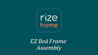 EZ Bed Frame Assembly [upl. by Eimas571]