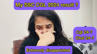 I am really heart broken 💔Unexpected  My SSC CGL 2024 result😭 High cutoff 😩 ssc ssccgl [upl. by Barny342]