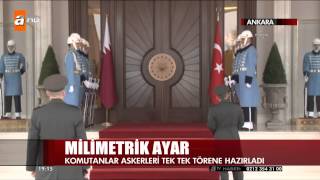 Cumhurbaşkanlığında Muhafız Askerlerine Milimetrik Ayar [upl. by Eleik]