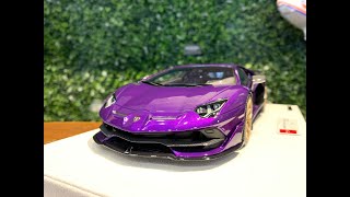 118 MakeUp Lamborghini Aventador SVJ 2018 EML025D [upl. by Lilithe858]