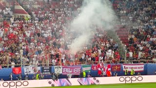 GOOOL YOUSSEF EN NESYRI Sevilla FC vs Manchester City  UEFA SUPERCUP  FANS REACTION [upl. by Ann]