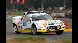 Rallycross Legend Martin Schanche  Ex Group B Ford RS 200 E2 750hp Lydden Hill 1988 [upl. by Calan]