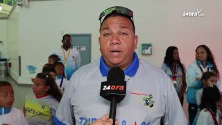 Edmond Tromp Turtle amp21 Athletic Aruba a regresa cu nuebe medaya fo’i Corsou [upl. by Aikram10]