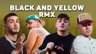 Paky Geolier Lazza Capo Plaza  Black And Yellow Remix [upl. by Eelnodnarb]