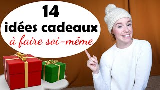 14 IDÉES CADEAUX à faire soimême à MOINS DE 5 EUROS  🎁💰 [upl. by Leilamag]