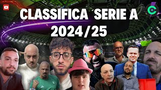 PREDICTION CLASSIFICA SERIE A 202425 [upl. by Bresee382]