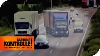 quotTodesstreckequot Autobahn 2 Polizei erwischt fahrlässige LKWFahrer  Achtung Kontrolle  kabel eins [upl. by Siroval]