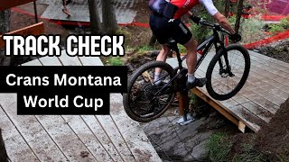 TRACK CHECK Crans Montana UCI MTB World Cup  Round 5 XCO [upl. by Neff]