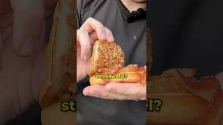 stroopwafel burger amp swiss cheese burger [upl. by Doralynn945]