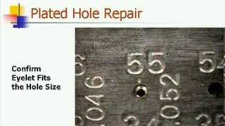 Plated Throughhole and Via Repairs [upl. by Kirred]