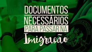 Egali Intercâmbio  Documentos necessário para passar na Imigração [upl. by Meisel903]