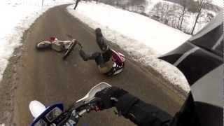 Montesa Cota 314 Trail wheelie fail [upl. by Repooc311]