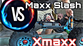 Xmaxx VS Maxx Slash [upl. by Ulphi625]