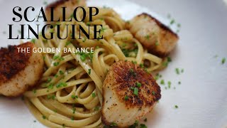 SCALLOP LINGUINE  THE GOLDEN BALANCE [upl. by Rebekkah]