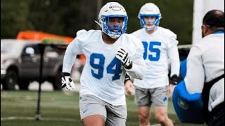 The DETROIT LIONS mandatory MINICAMP OBSERVATIONS DAY 2 2024 [upl. by Narcho]