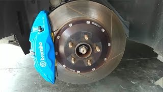 Focus RS Brake Pad Install [upl. by Bahr682]