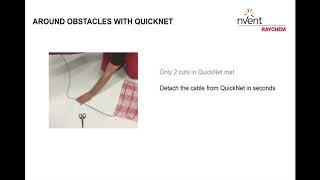 Installing QuickNet Around Obstacles [upl. by Aramenta]