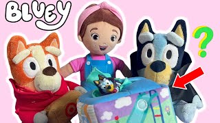 🎃 New Ms Rachel Whats in the Box With Bluey Halloween Plush Pretend Play 👻 Bluey Muddy Mess Fun [upl. by Edyak322]