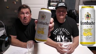 Unboxing Review Smakprovning Krombacher Radler 25 köpt på Aldi i Kiel [upl. by Adnof]