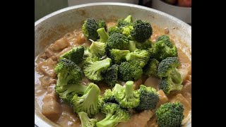 Creamy Pork Broccoli  Recipe  616 [upl. by Dloniger]