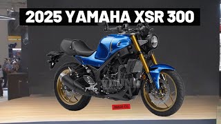 2024 ALL NEW YAMAHA XSR300 REVEALED [upl. by Ayerim753]