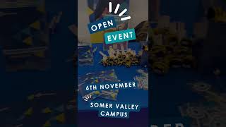 Join Us for Open Day at Somer Valley Campus bathcollege studywithus bathsomerset shorts [upl. by Pearlman]