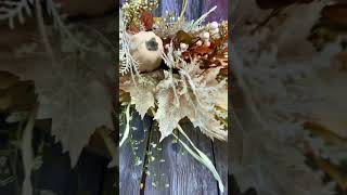 How to Make a Fall Floral Centerpiece DIY [upl. by Yirinec650]