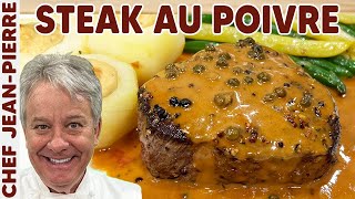 My Favorite Sauce for a Steak  Chef JeanPierre [upl. by Trauts]