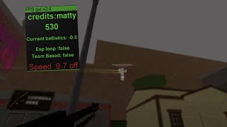 SHOWCASING NEW BEST AIMLOCK IN DA HOOD BYPASSES BYFRON x64 CELEX [upl. by Coltin]