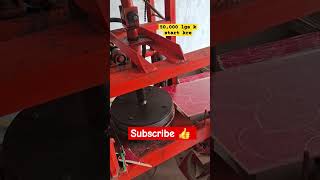 Please subscribe 🙏 buffer plate machine factory business manufacturing Raza Enterprise [upl. by Yatnuahc]