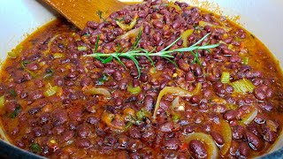 Stewed Red Kidney Beans Recipe How to make Healthy and Delicious Stewed Beans Vegan [upl. by Eednam]