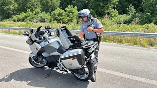 OSHP motorcycle units patrol construction zones [upl. by Augustine]