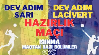 KÜÇÜK LACİVERT  KÜÇÜK SARI Hazırlık Maçı  24102024 [upl. by Masson]