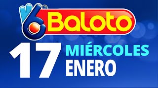 Resultado del Baloto del Miércoles 17 de Enero de 2024 Ganador 😱🤑💰💵 [upl. by Airottiv]