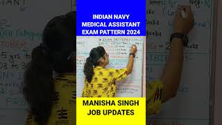 Indian Navy Medical Assistant Exam Pattern 2024  Indian Navy SSR Exam Pattern 2024  navy exam [upl. by Roosevelt]