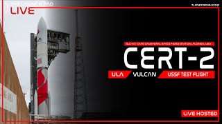 LIVE ULA Vulcan Centaur Cert2 Launch [upl. by Ahsiyk174]