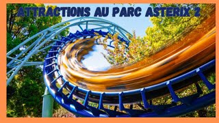 Attractions parc asterix la partie 2 [upl. by Kcirddahc]