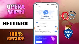 Opera Free VPN  Opera Browser me VPN kaise use kare [upl. by Aronos]