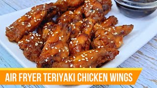 Air Fryer Teriyaki Chicken Wings Recipe  Teriyaki Chicken Wings in Air Fryer  Air Fryer Recipe [upl. by Demha]