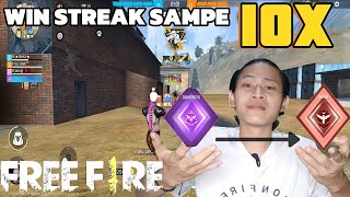 AHIRNYA AKU MENCAPAI RANK HEROIC FREE FIRE [upl. by Ayrolg]