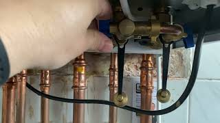 Baxi boiler pressure top up [upl. by Eiliah855]