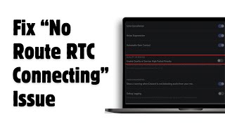 How to Fix Discord “No Route RTC Connecting” Problem  Resolve Voice Connection Issues 2024 [upl. by Tecu]