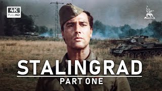 Stalingrad Part One  WAR FILM  FULL MOVIE [upl. by Amalia]