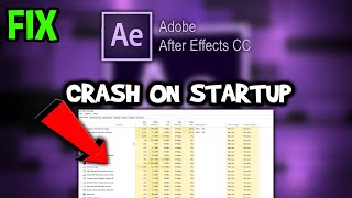 Adobe After Effects – How to Fix Crash on Startup – Complete Tutorial [upl. by Ynttirb986]