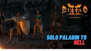 Diablo 2 Paladin to the Hell [upl. by Dlonra]