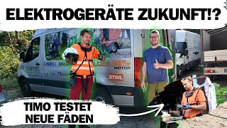 Fadentest amp Elektro vs Benzin Was taugt im ProfiEinsatz 💥🔌🛠️ [upl. by Ajnot76]